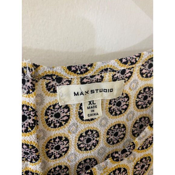 Max Studio Women's Printed Sleeveless Maxi Dress - XL - Picture 2 of 14